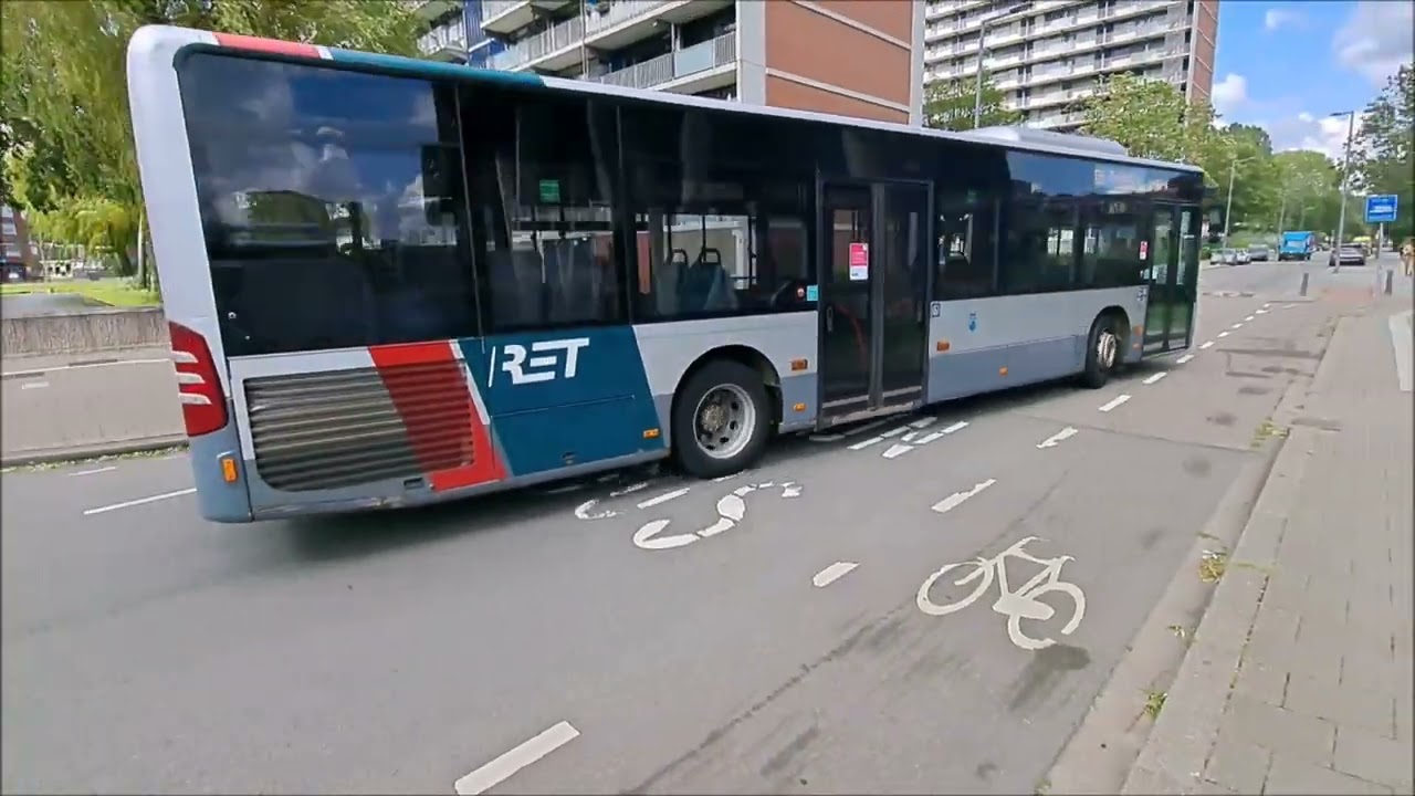 Het openbaar vervoer rond Rotterdam Zuidplein en Keizerswaard 05-07-2023
