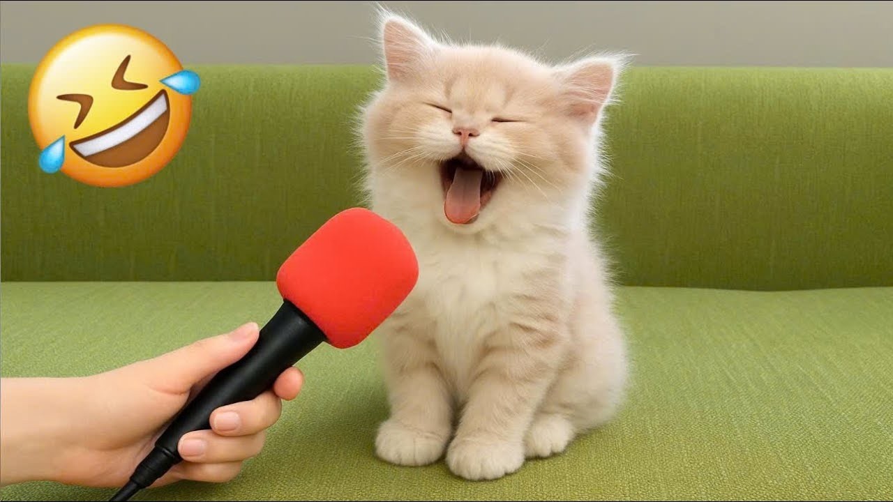 This Cat Thinks He’s a Comedian 🎤 Funniest Cat Video