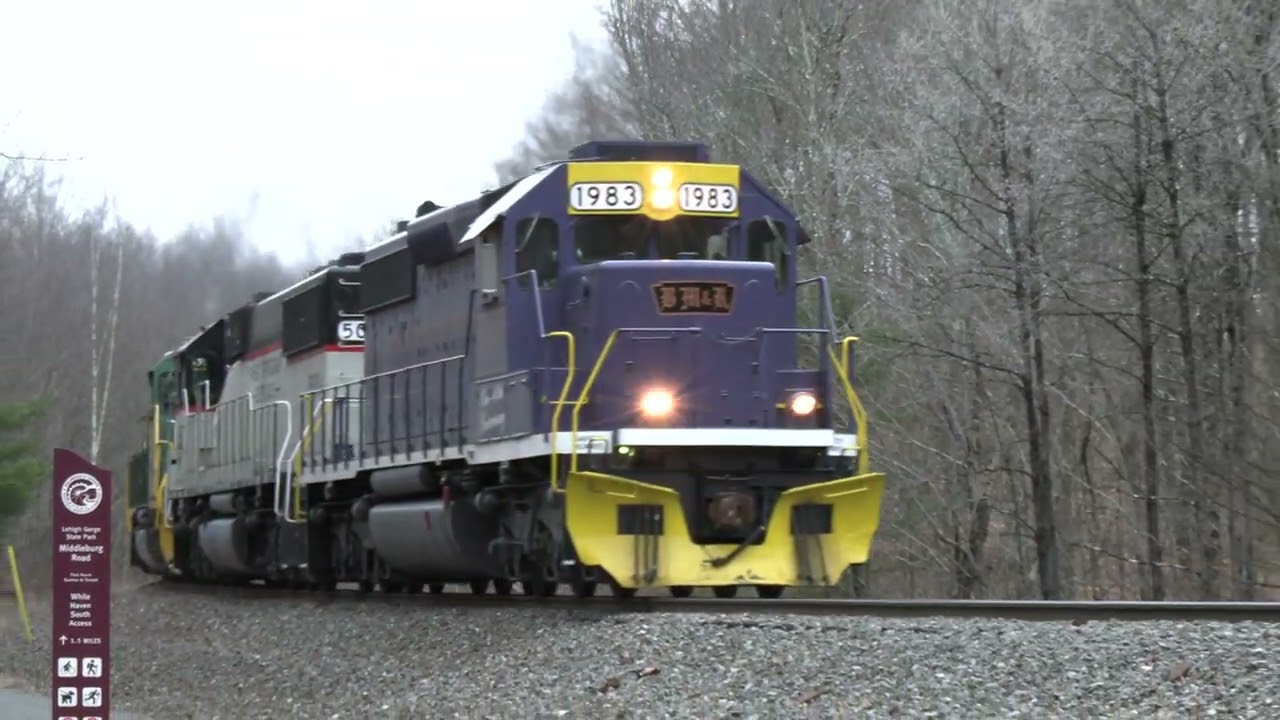 [4K] Reading & Northern NRFF: BM&R Heritage Fast Freight