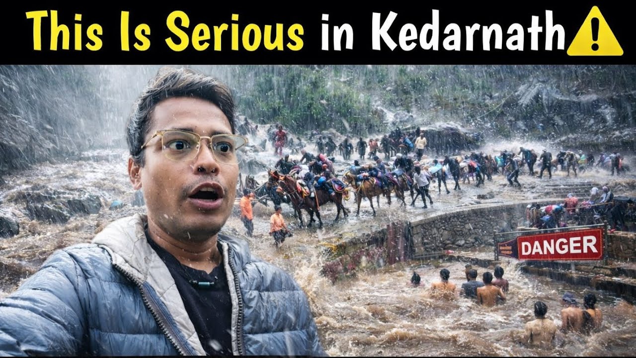 This Is Serious in Kedarnath 🤬 Kedarnath Monsoon Track 😱