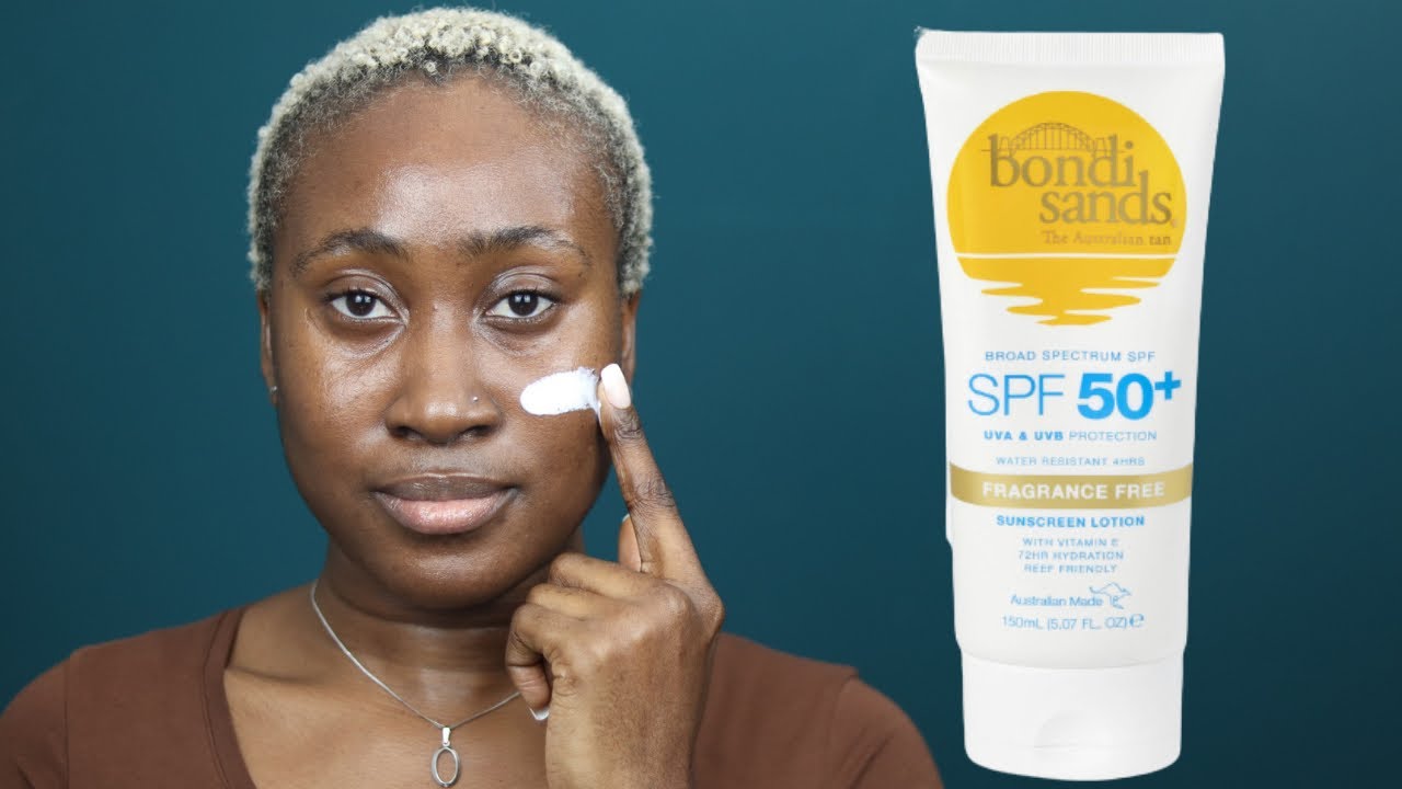 Bondi Sands Sunscreen Review | First Impressions | Sunscreen For Dark Skin | Sunscreen For Winter