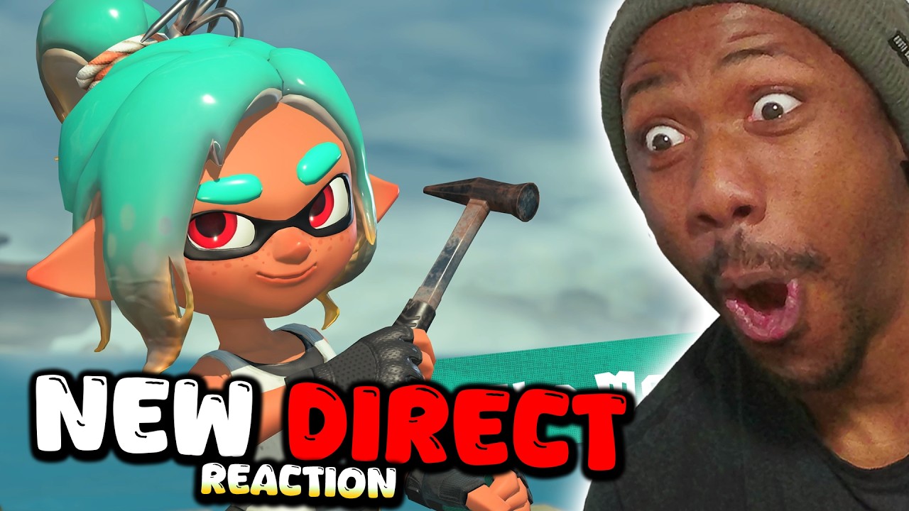 SPLATOON RAIDERS NEWS REACTION... (Nintendo Direct June 2026)