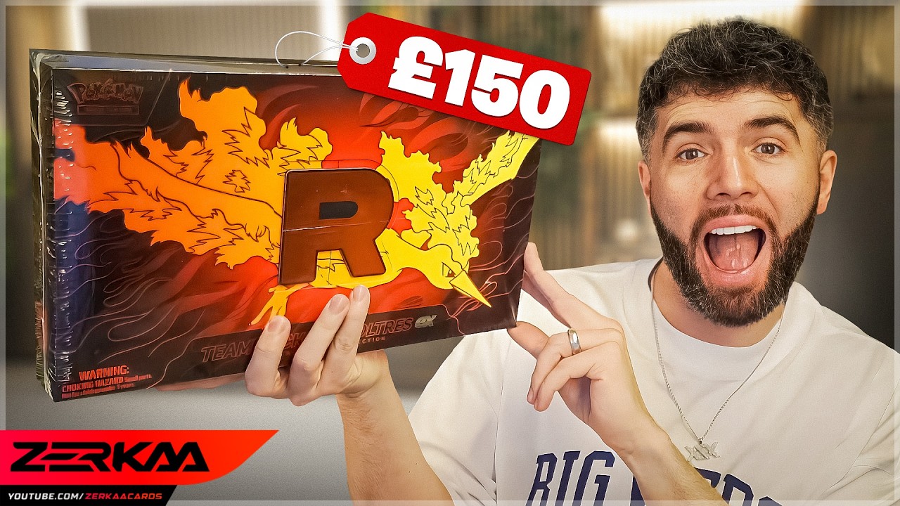 OPENING A £150 MOLTRES POKEMON BOX!