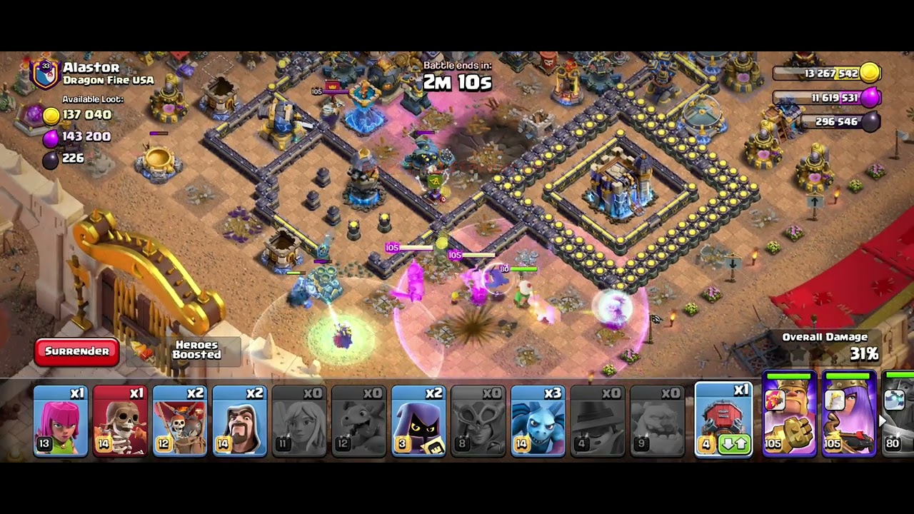 Cwl Day 1 ( Th18 War Attack In WarForXP ) Clash of Clans