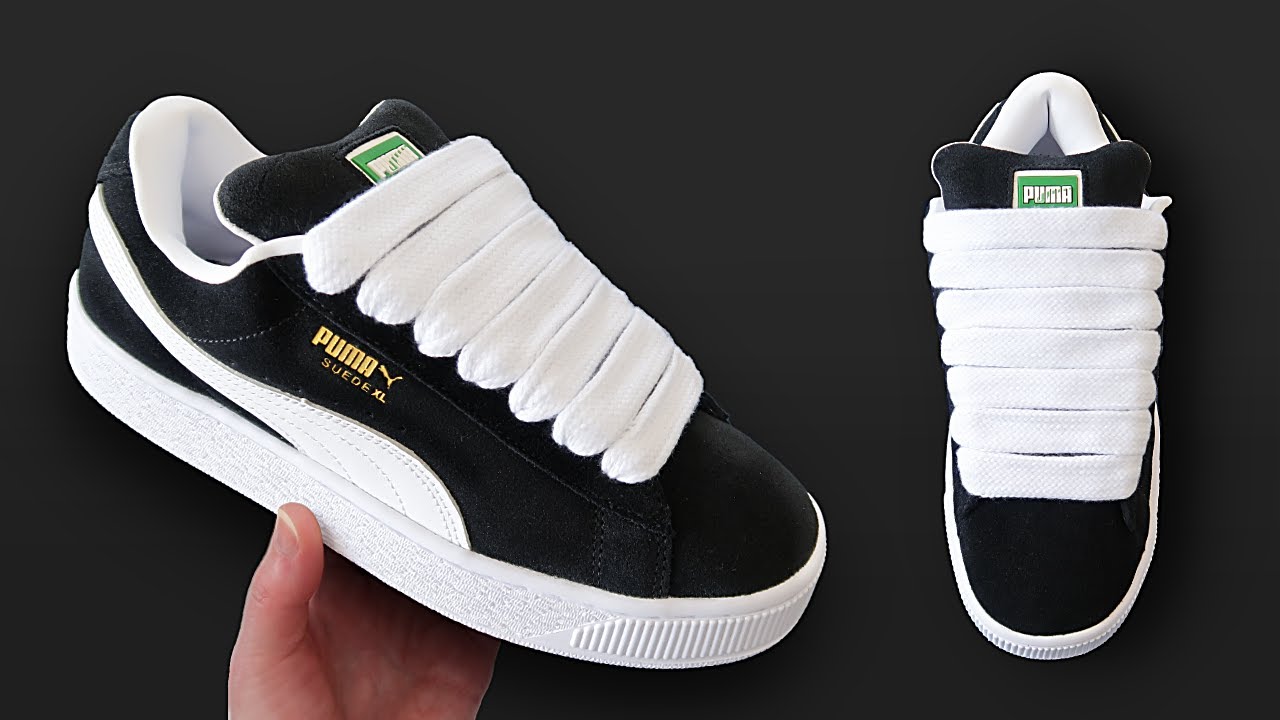 HOW TO LACE PUMA SUEDE XL | BAR LACE TUTORIAL