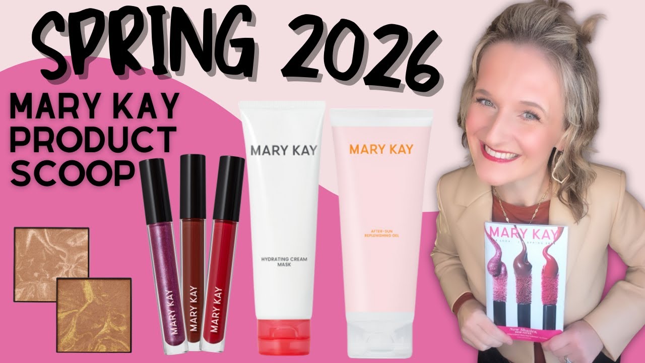 Весеннее сияние уже здесь! | Запуск весенней коллекции Mary Kay 2026: увлажняющие маски, бронзеры...