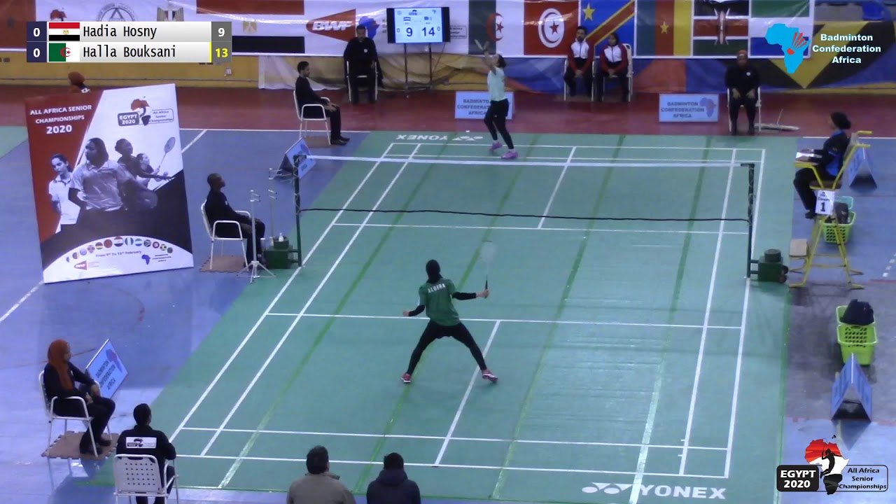 All Africa Women's Team 2020 - Egypt (H. Hosny) vs Algeria (H. Bouksani)