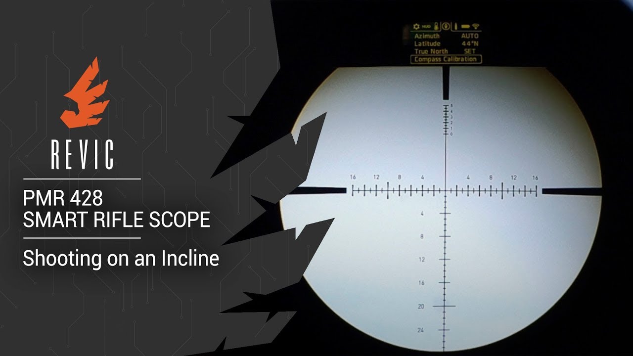REVIC PMR428 Smart Rifle Scope | Shooting on an Incline
