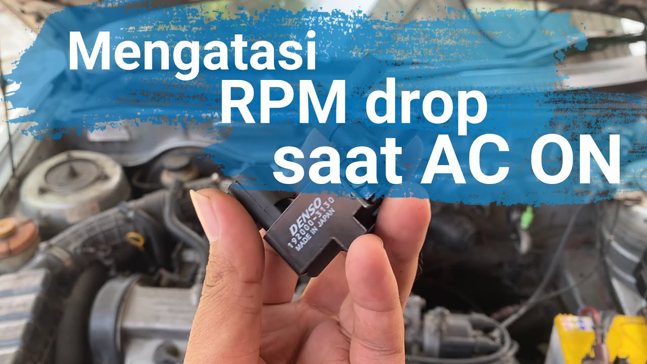 Mengatasi rpm drop saat AC ON / Cara memasang idle up pada mobil / Idle up great corolla.