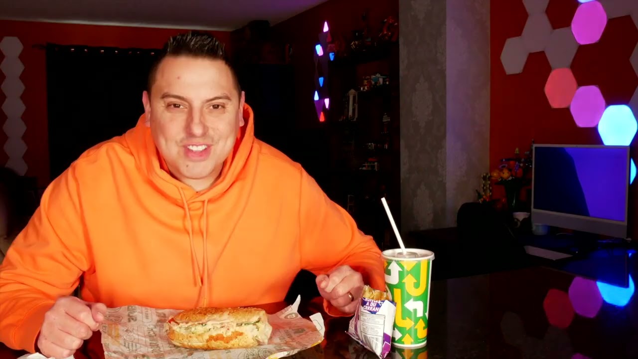 ASMR | Subway's New Ruffles All-Dressed Sauce | Eating Lunch