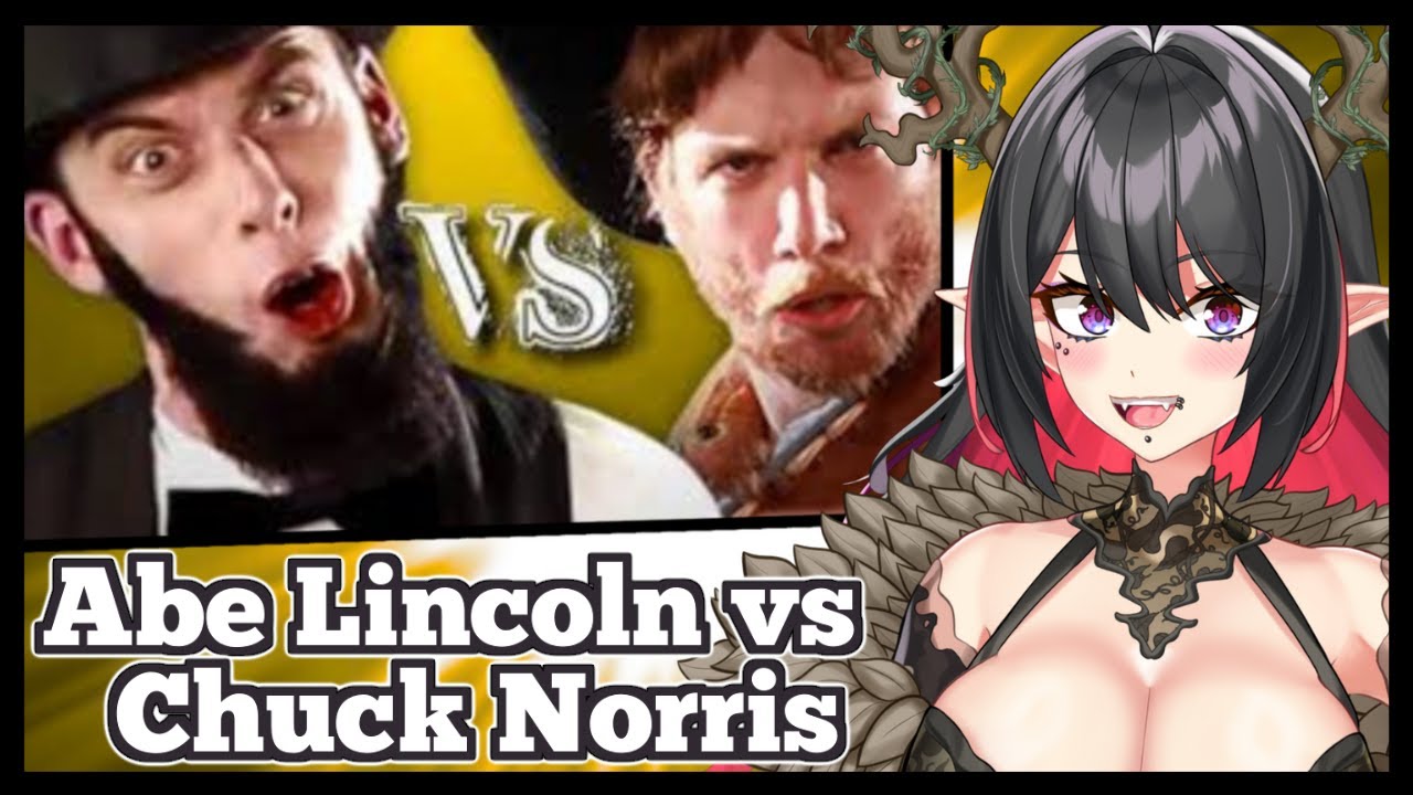 Elara Reacts to Abe Lincoln vs Chuck Norris. Epic Rap Battles of History