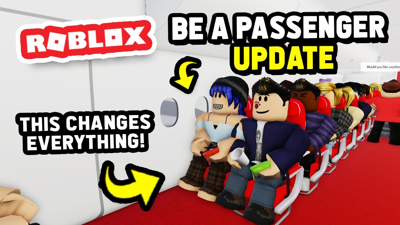 Be a PASSENGER UPDATE in Cabin Crew Simulator (Roblox)