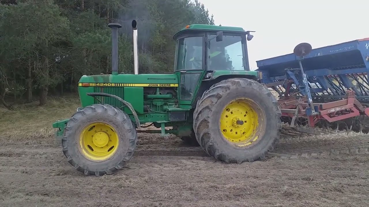 John deere 4240S exhaust sound. nordsten clp400