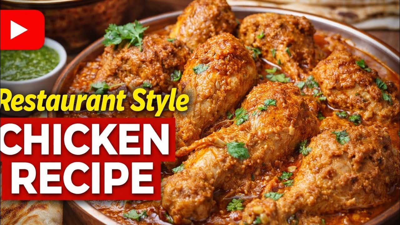 Restaurant Style Chicken Recipe at Home || Easy & Tasty Chicken Recipe|| @anitakitchen-12