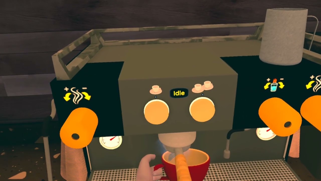 FrOgZ - Coffee Quest VR - Simulation on Meta Quest 2 Meta Quest 3 Meta Quest 3s - Be a Barista