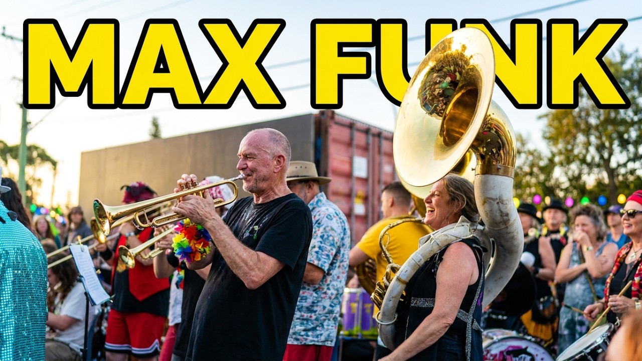 The Skunk is D'Funk'd.  by ken field #hootband Port Kembla NSW  #honkfest
