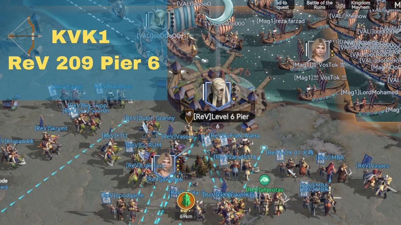 KvK 1 - Viking Rise | ReV vs VALI & Mag1 Pier 6