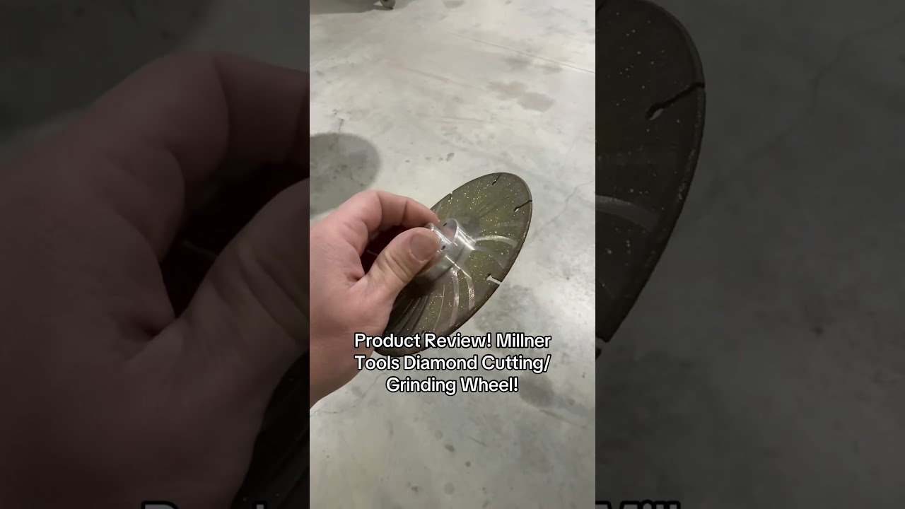 Product Review! Millner Tools Diamond Cutting/Grinding Wheel!