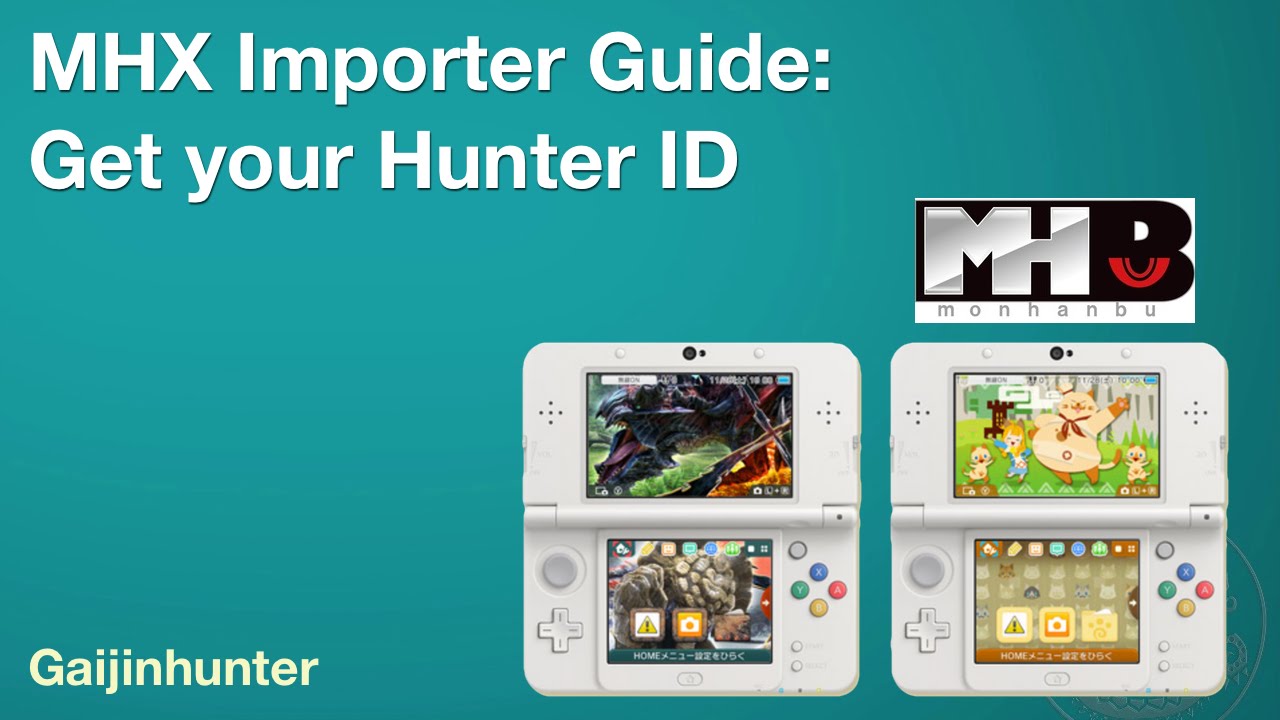 MHX Importer Guide: Get your Hunter ID