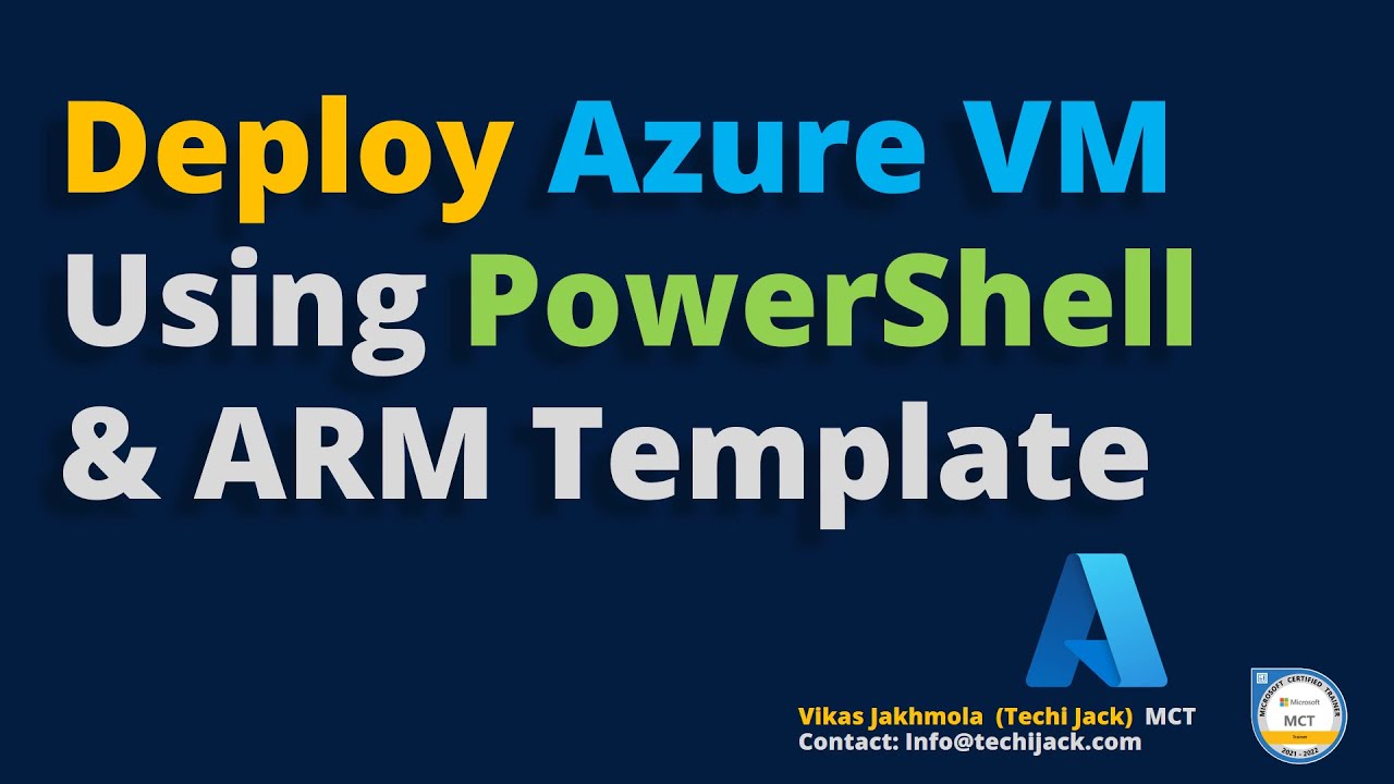 Как создать виртуальную машину Azure с помощью PowerShell