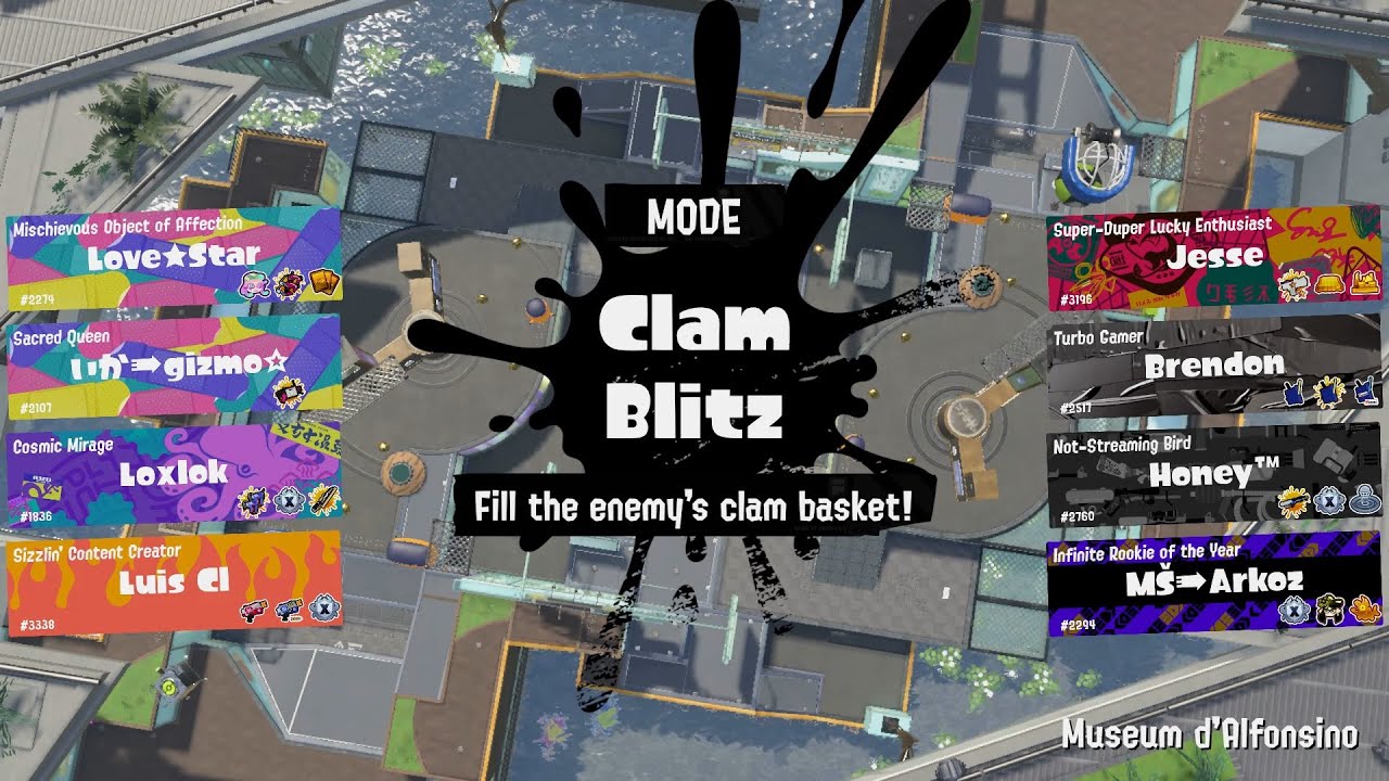 【Splatoon3】X Rank | Clam Blitz #9