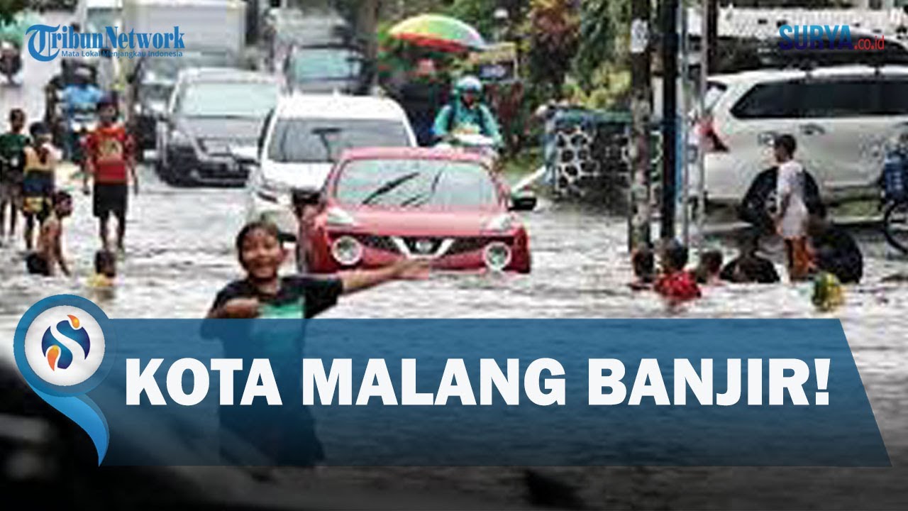 Kota Malang Banjir! Kumpulan Video Warga Di sejumlah Daerah Kota Malang Terendam Banjir