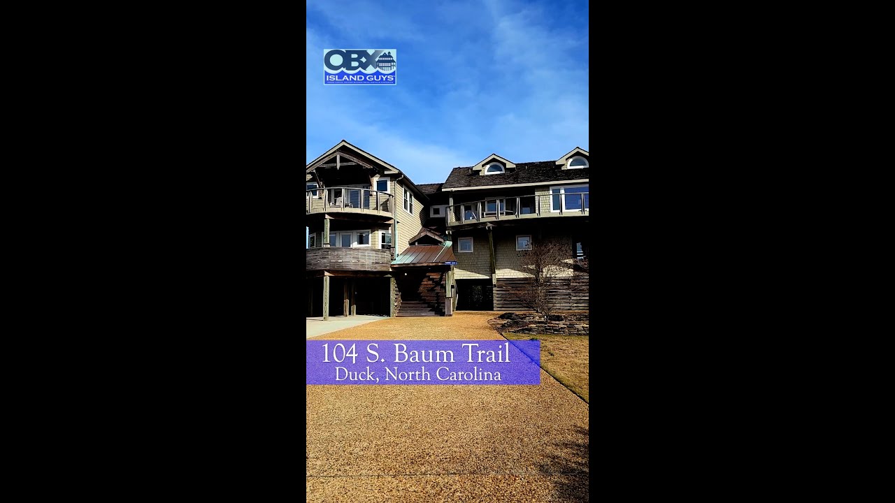Outer Banks Homes for Sale | Premiere Luxury OBX Homes | 104 South Baum Trail Duck, North Carolina