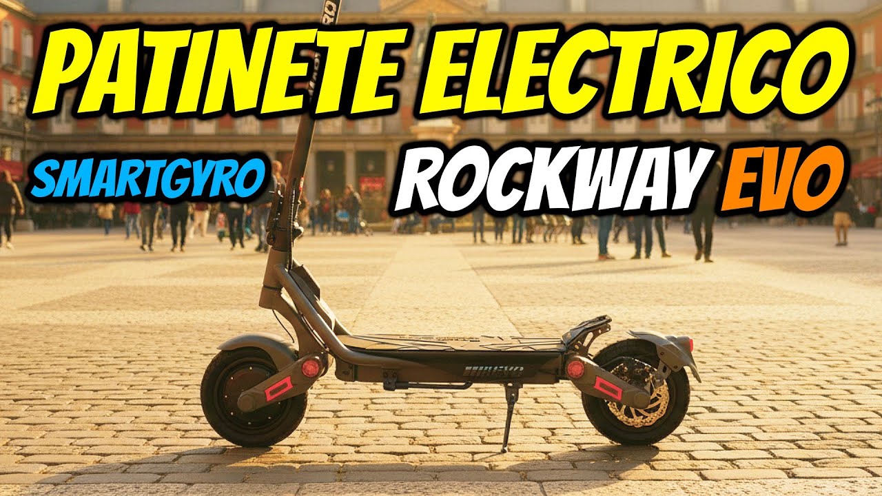 POTENCIA Y VELOCIDAD PUNTA!! Smartgyro Rockway EVO