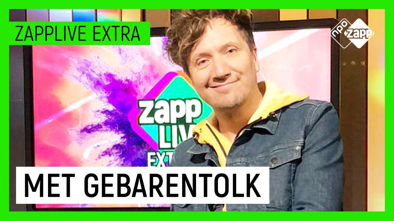 ZAPPLIVE EXTRA met GEBARENTOLK (8 april) | NPO Zapp