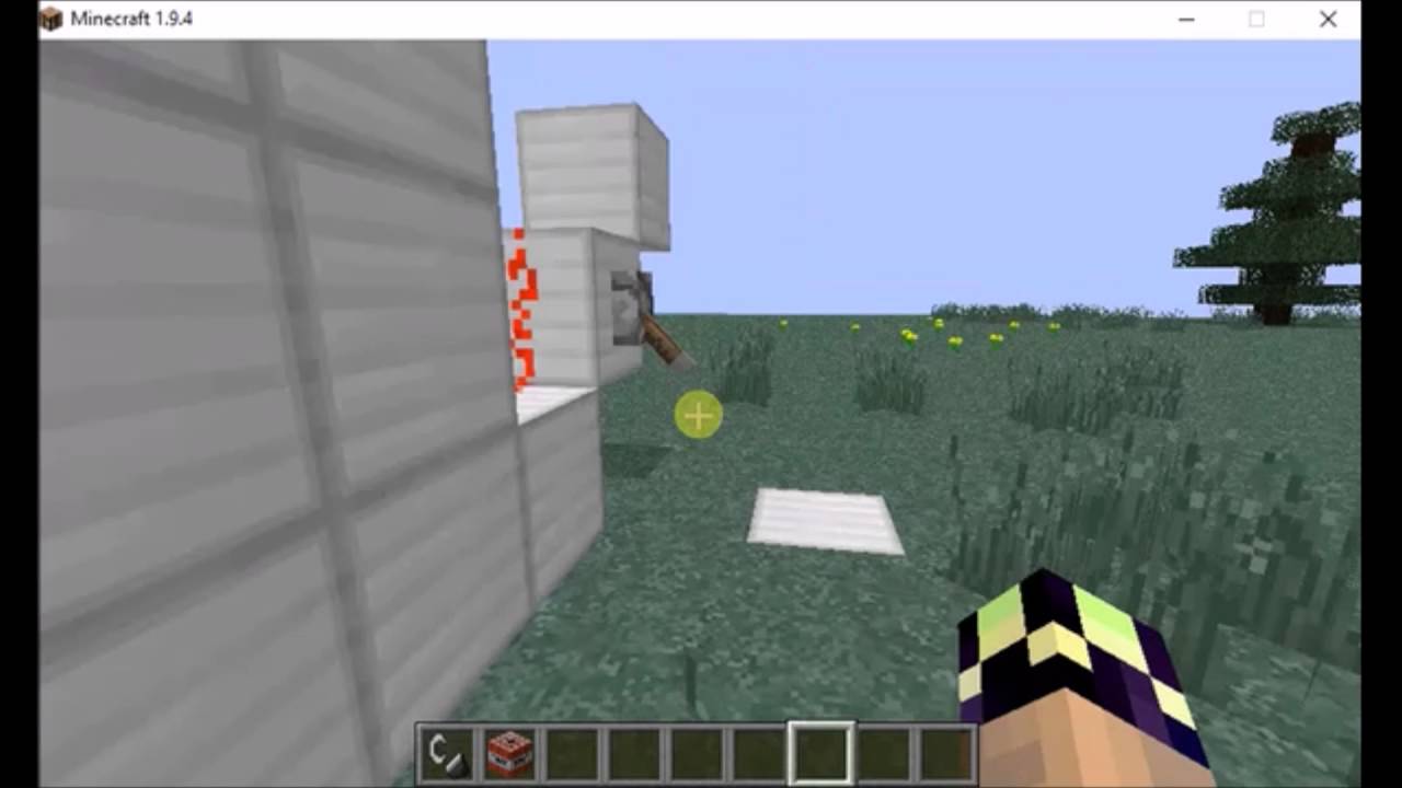 How to make a tnt cannon in MineCraft 1.9.4