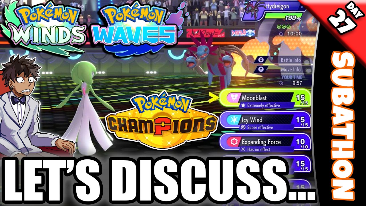 THE FINAL DAY!? LETS TALK POKEMON CHAMPIONS NOW!! - Streaming Until The Timer Ends - SUBATHON DAY 27