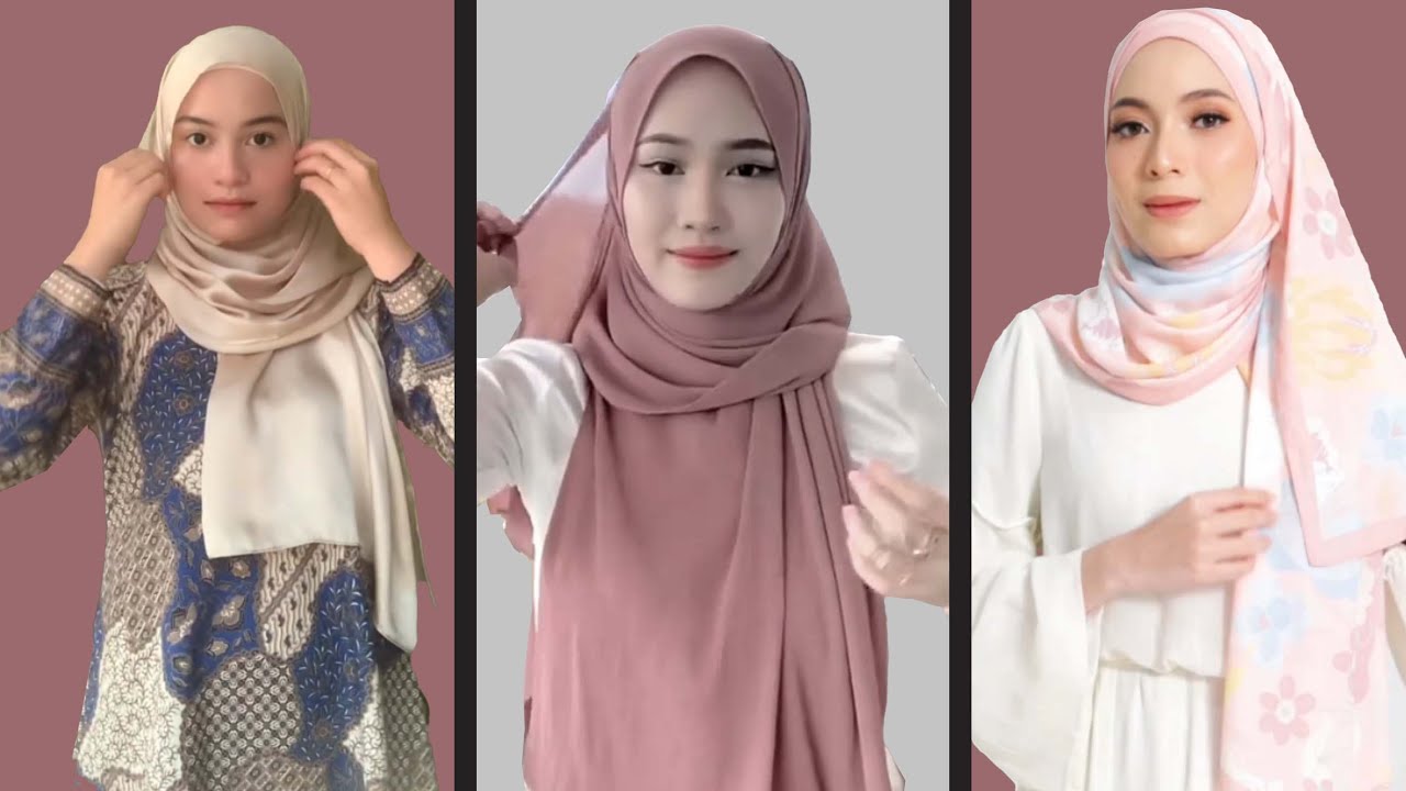 SHAWL RAYA Tutorial | Cara Pakai Jilbab Pashmina Penuh Gaya dan Tanpa Ribet
