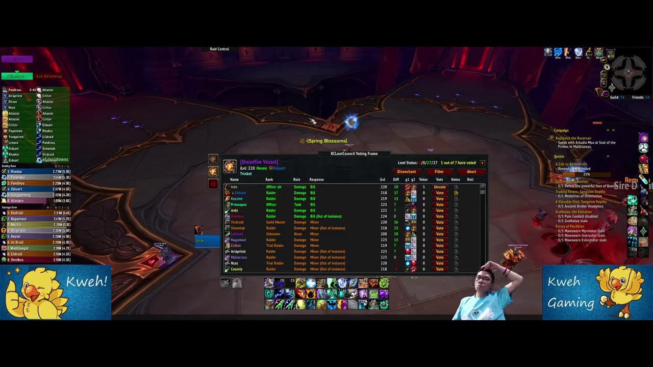 [WoW] Castle Nathria Raid Progression Stream #33