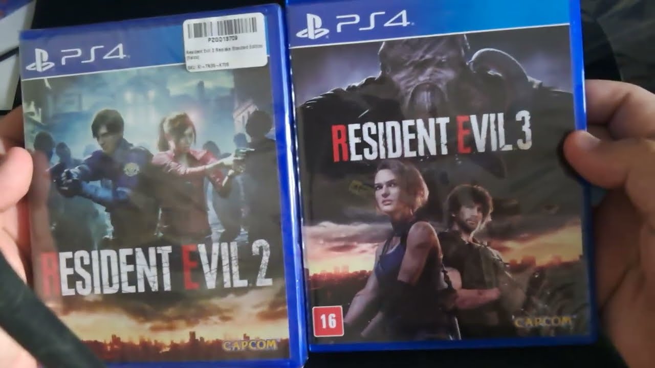 Início de coleção Resident Evil