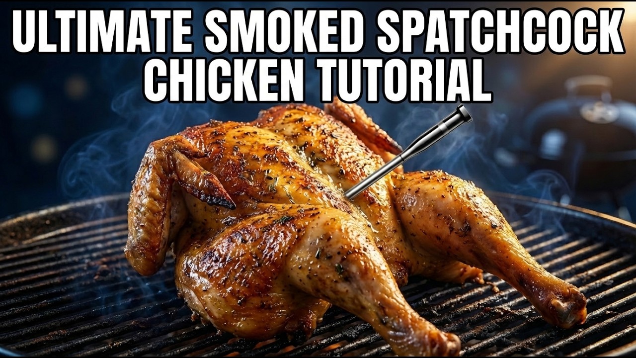 The JUICIEST Spatchcock Chicken on a Weber Kettle BBQ | Backyard Kettle Co