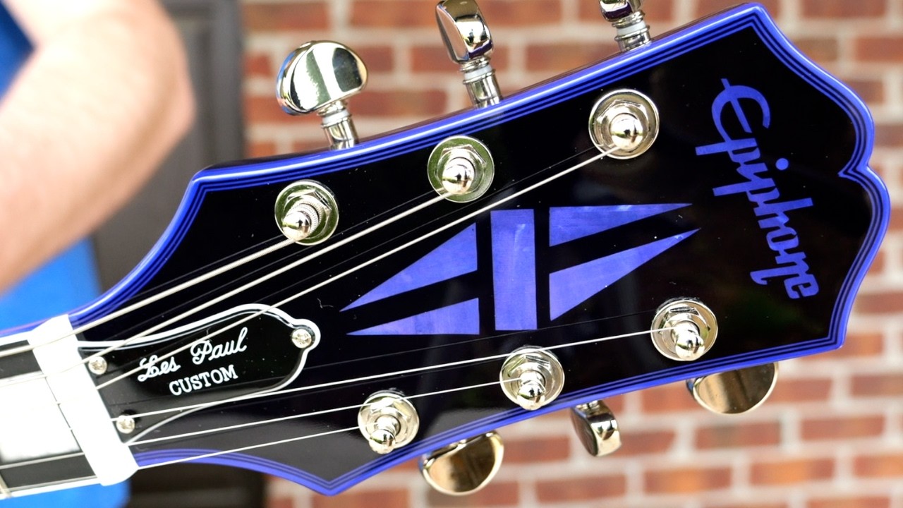 I Had to Try The SOLD OUT* Purple One! | 2025 Epiphone Widow Les Paul Custom Review