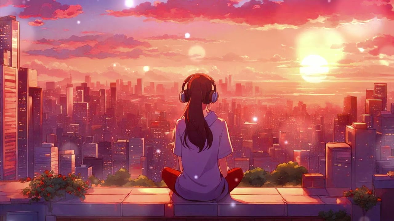 Lofi Hip Hop Sunset Mix-🎶 /beats to relax/study to 🌅