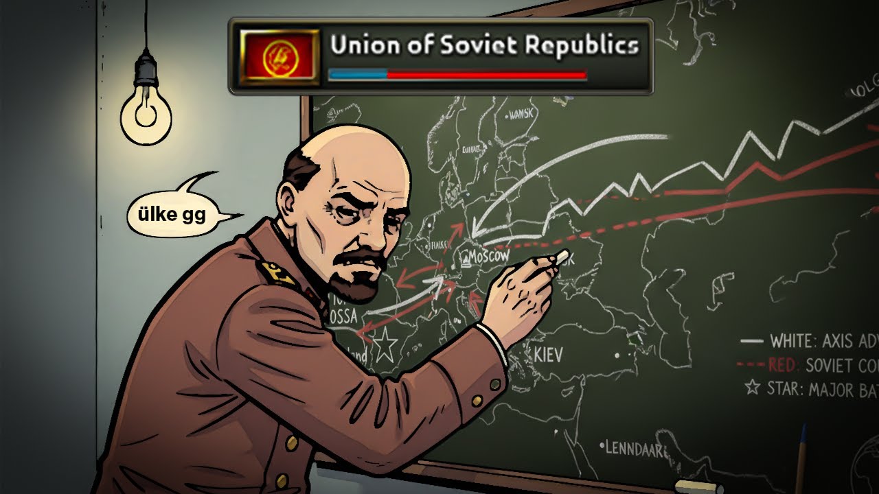 Sovyetleri Alman İşgalinden Kurtardık! HOI4 - Disaster Save