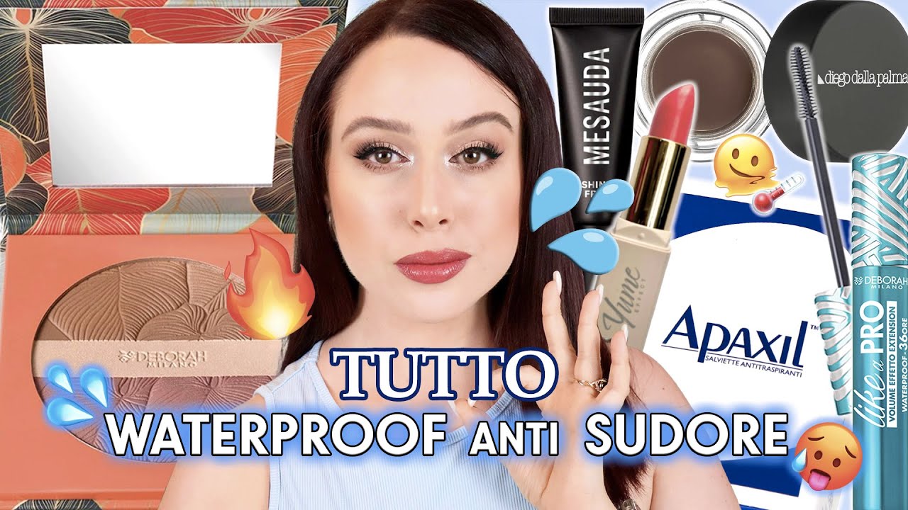 QUESTI FUNZIONANO DAVVERO!!! Makeup WATERPROOF💦, ANTI-SUDORE e con SPF☀️! | Erikioba
