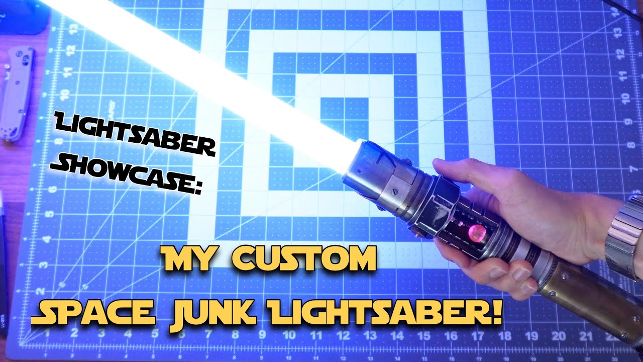 Lightsaber Showcase | My Custom Space Junk Sabers Lightsaber