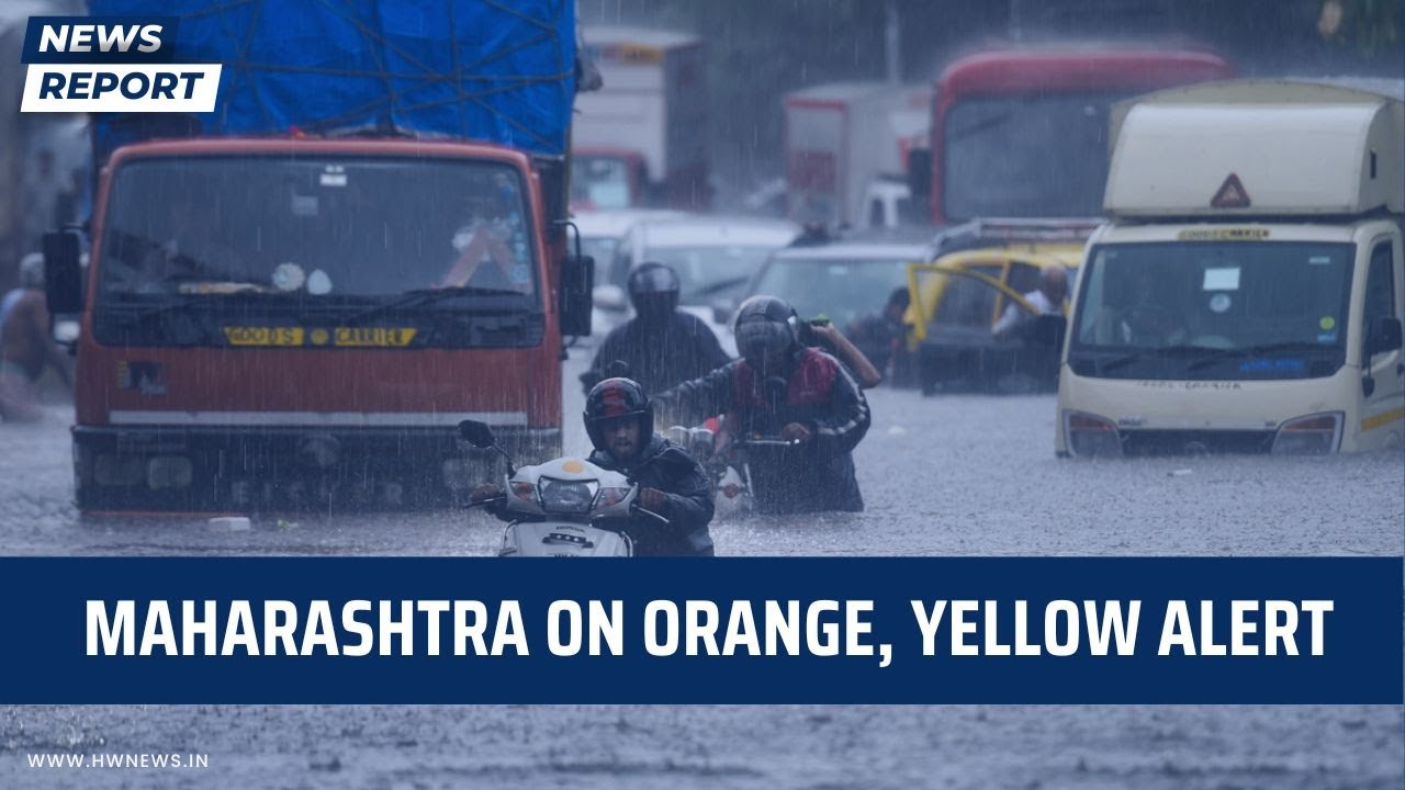 Maharashtra on Orange, Yellow Alert | Mumbai Rains | Heavy Rainfall | Orange Alert | IMD | Konkan