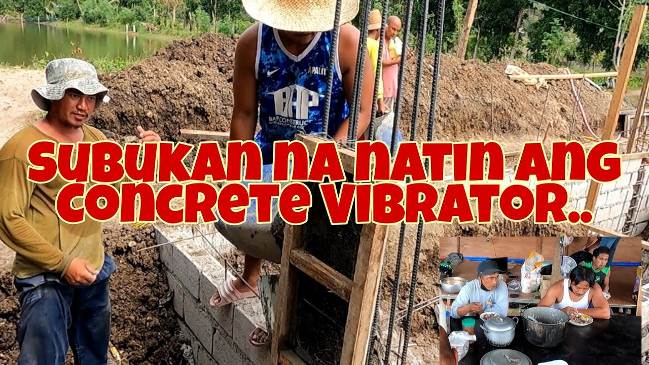 Subukan na natin ang Concrete Vibrator.. sulit kaya?