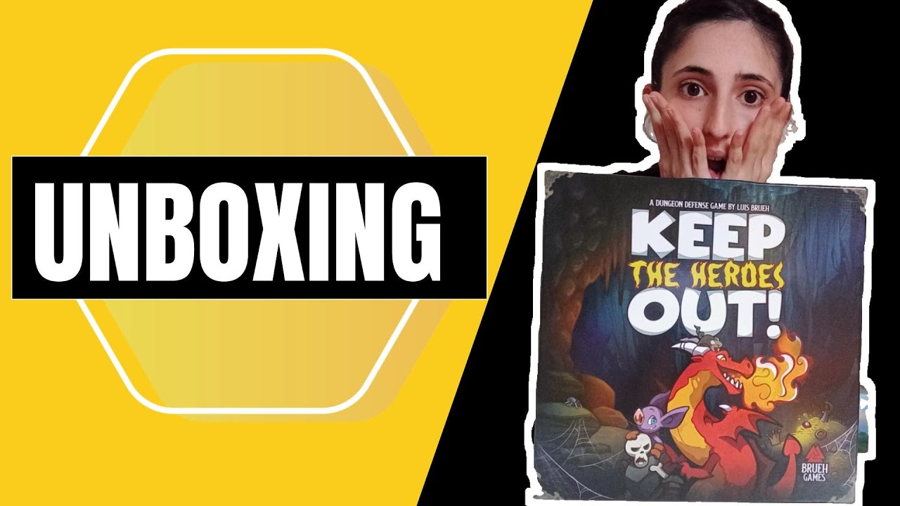 Unboxing- Keep the heroes out
