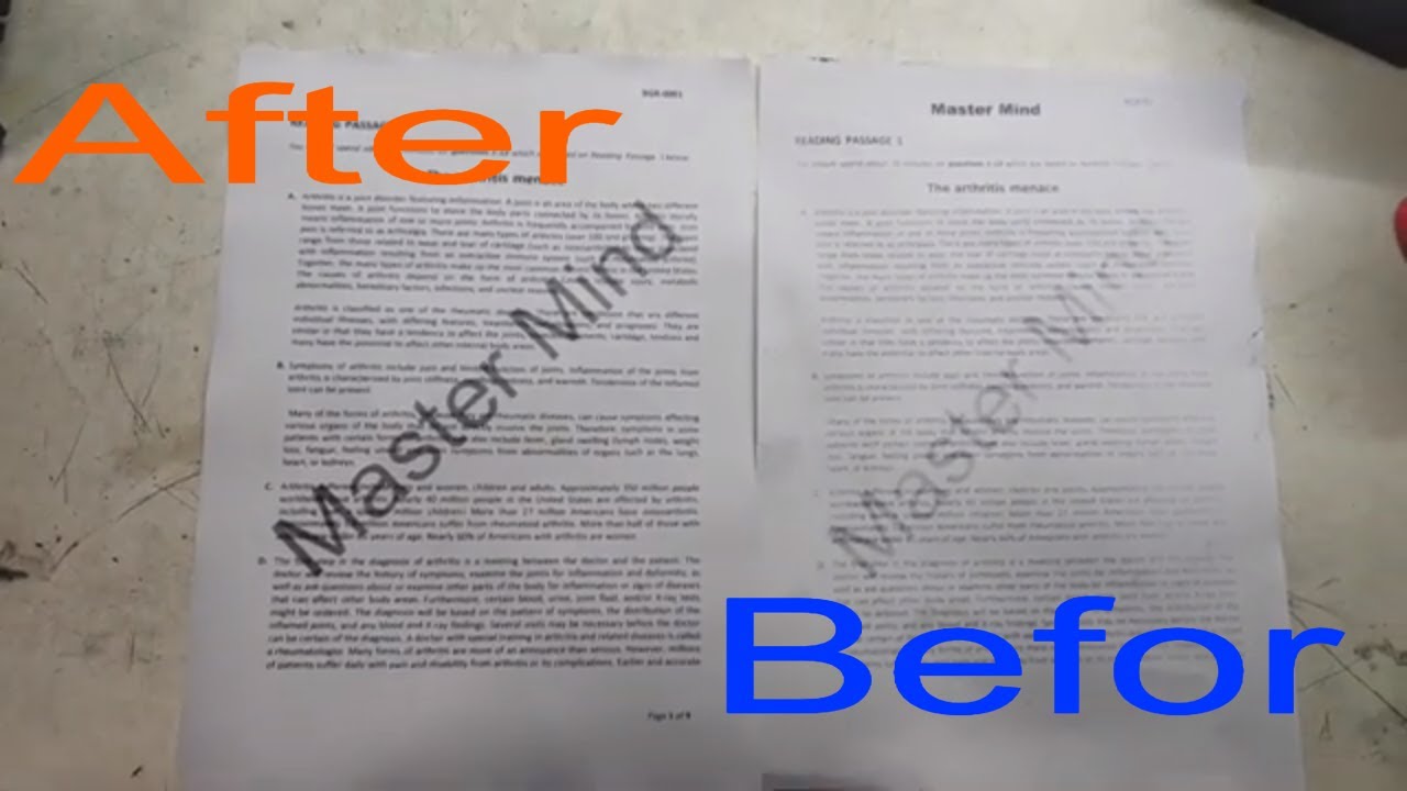 Brother DCP-L2541DW Laser Unit Clean Light Printing Problem Fix