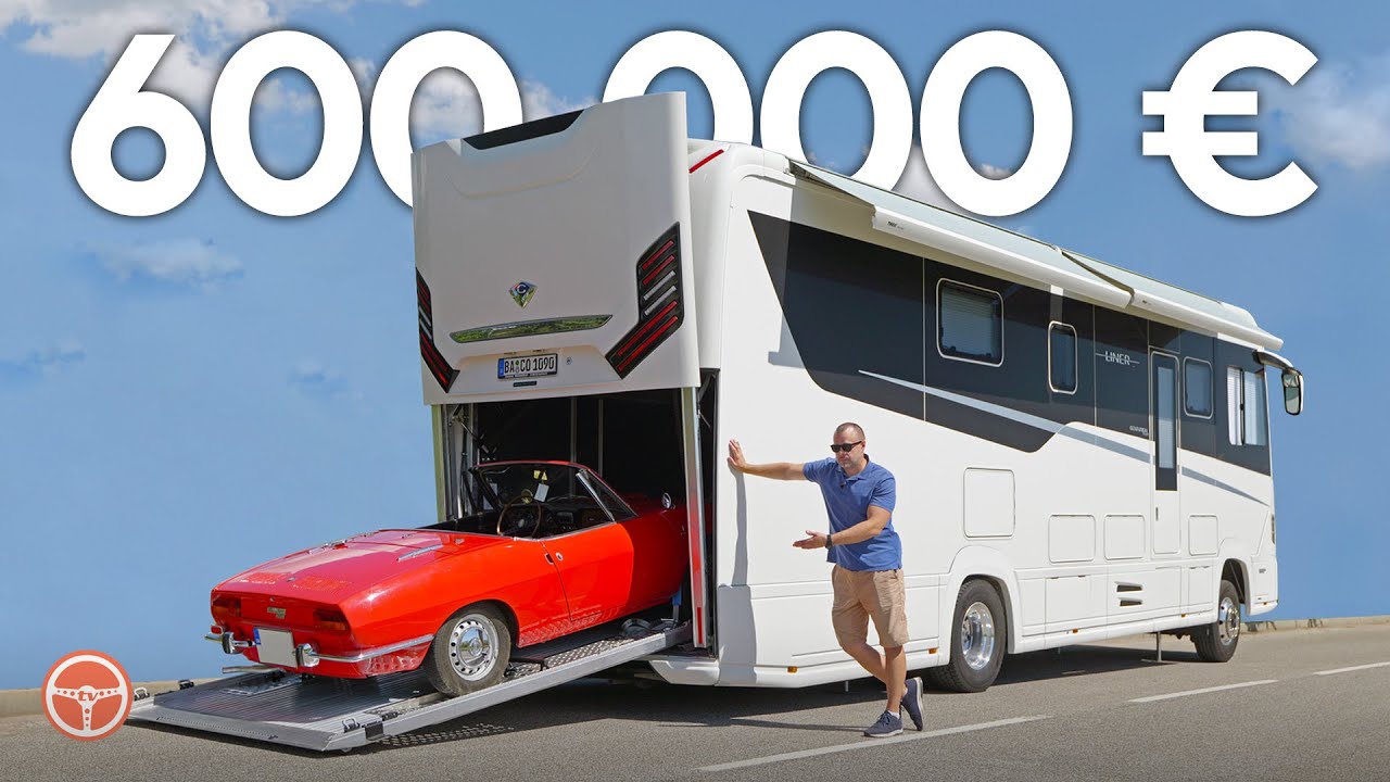 Karavan s garážou za 600 000 €! Concorde Liner Gio 1090 - volant.tv