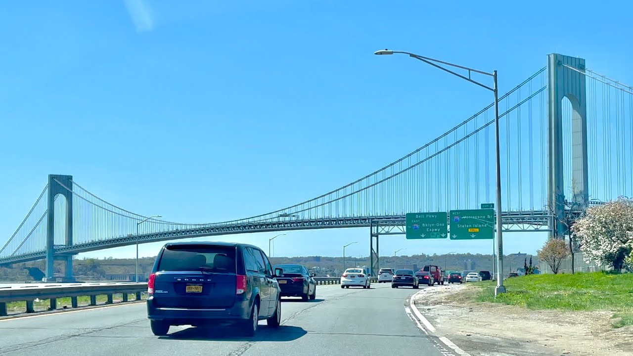 Crossing the Verrazzano-Narrows Bridge