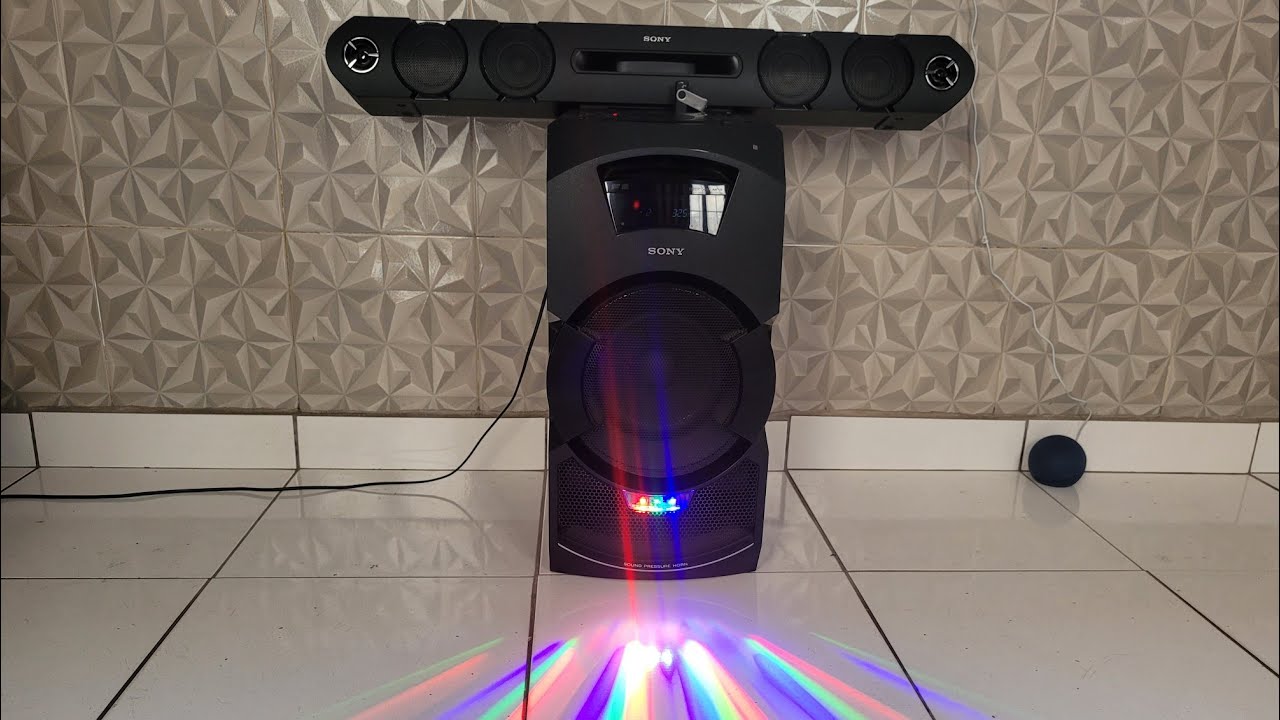 NOVA AQUISIÇÃO SONY MHC-GT3D IMPRESSIONANTE 😱😱😱😱 ! QUALIDADE ABSURDA 🔥