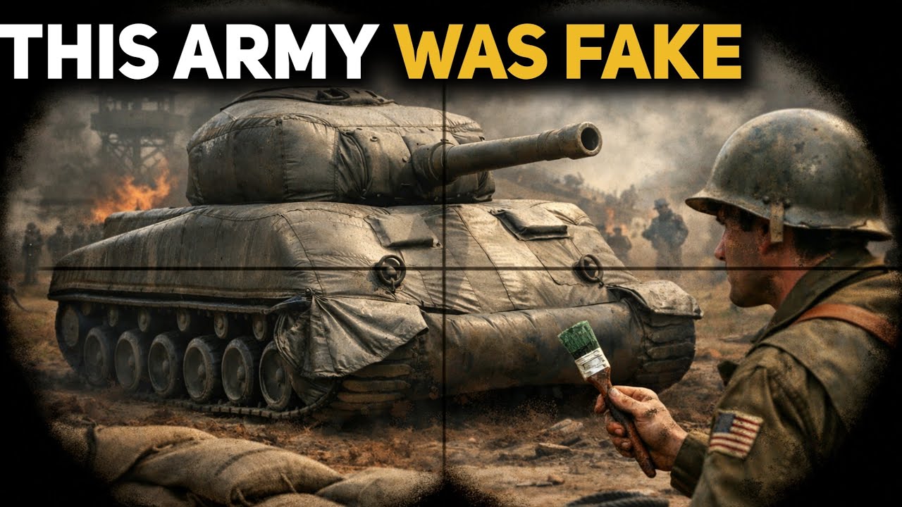 The Fake Army That Fooled Hitler | WWII’s Greatest Military Deception