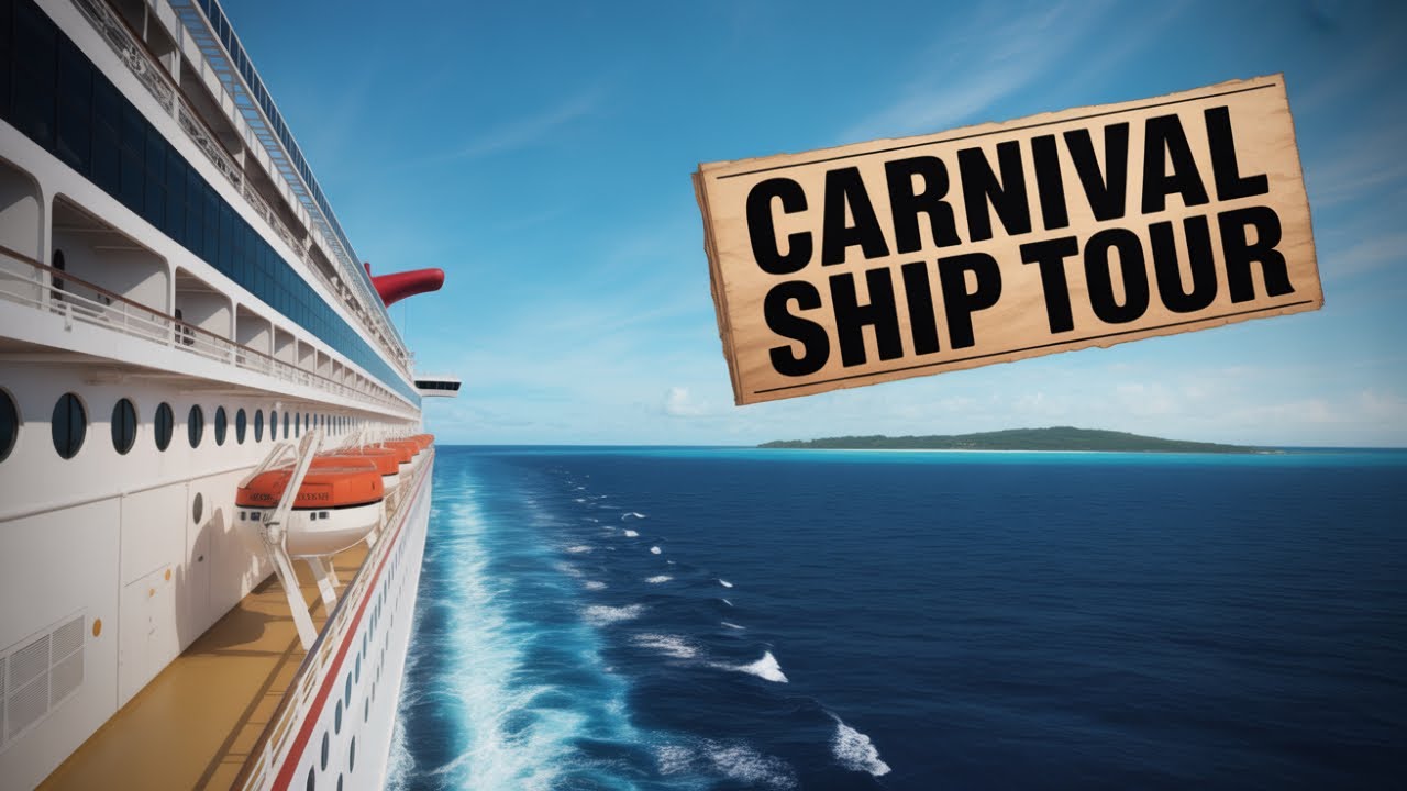 Экскурсия по кораблю Carnival Miracle 2026 | Полный видеообзор