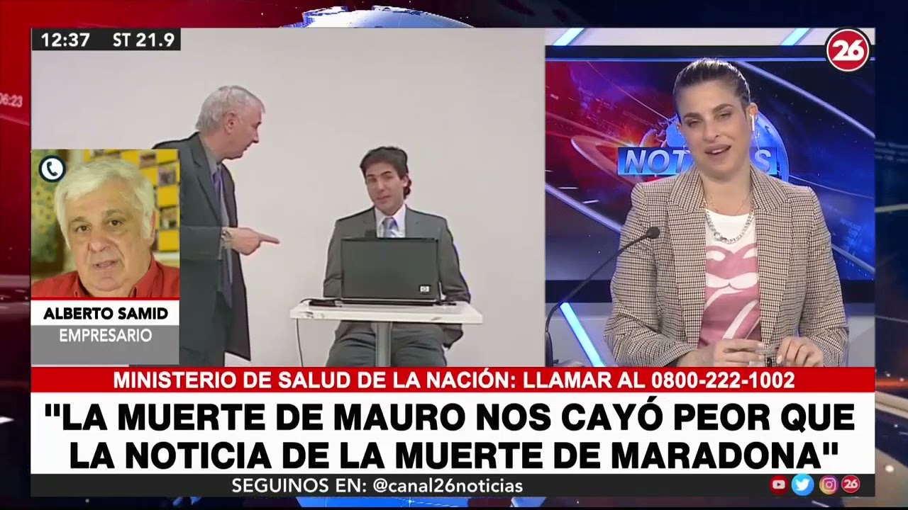 Alberto Samid sobre Mauro Viale : "El hecho que tuvimos quedó grabado en la retina de medio país"